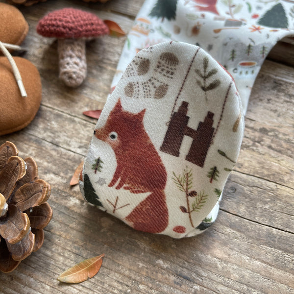 Forest Friends footed Romper