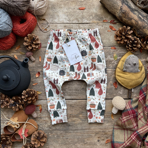 Forest Friends Harem Leggings