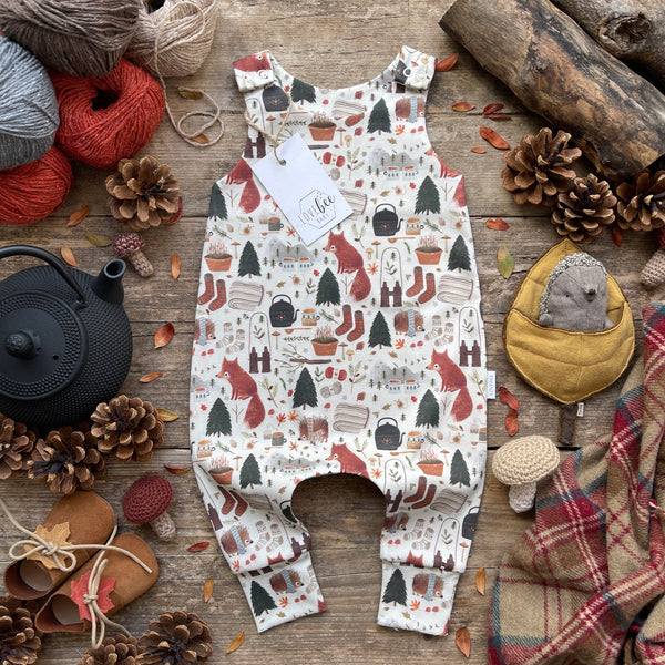 Forest Friends Long Romper | Ready To Post