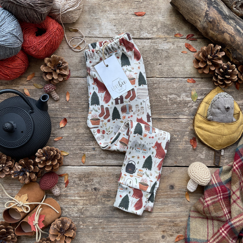 Forest Friends Slim Fit Leggings