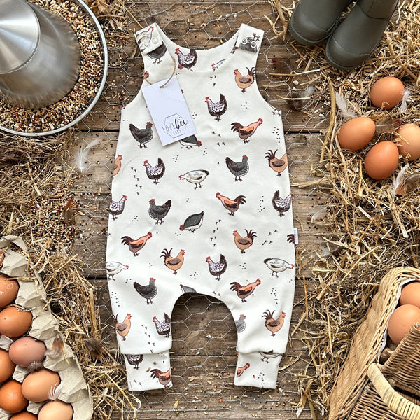 Hens Long Romper | Ready To Post