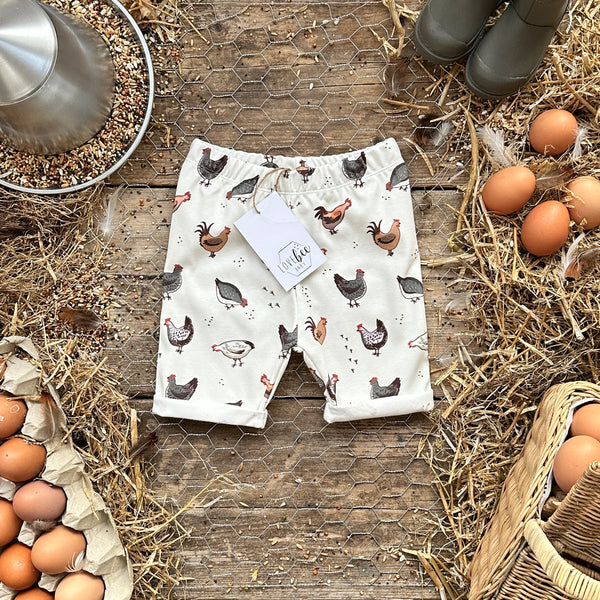 Hens Slim Rolled Shorts