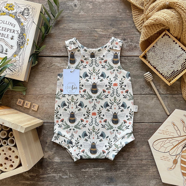Bee and Botanicals Bloomer Rompers | Ready To Post