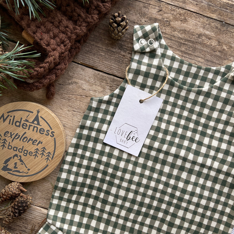Lumberjack Bloomer Romper