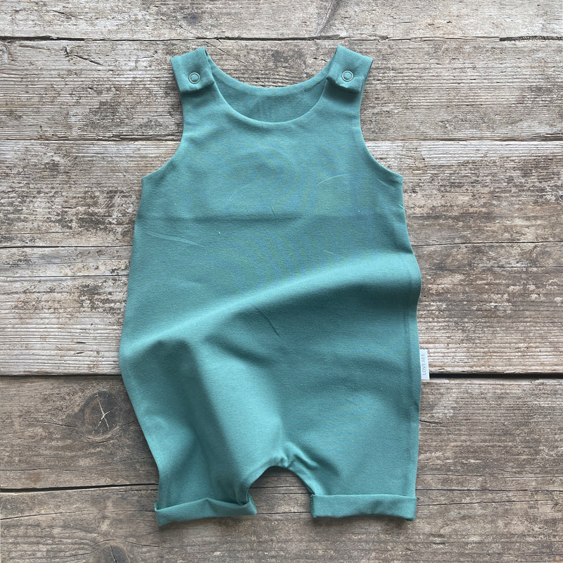 Teal Short Play Romper | Ready To Post