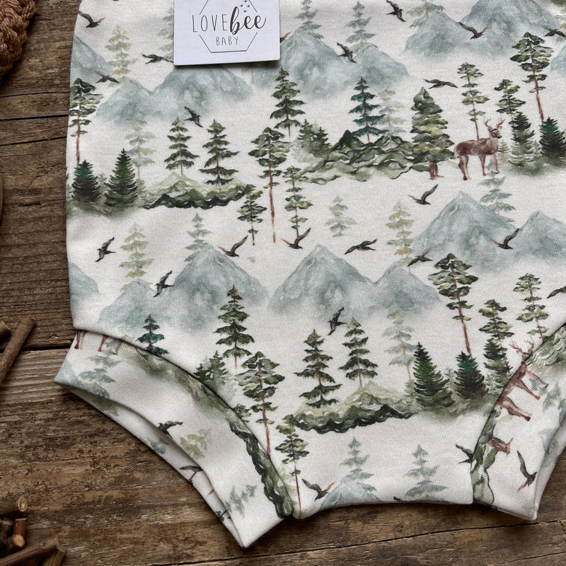 Stag Mountain Bloomer Romper
