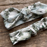 Stag Mountain Knot Bow Headband