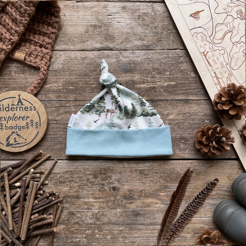 Stag Mountain Knotted Hat