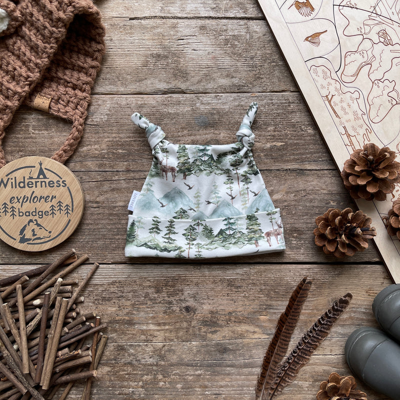 Stag Mountain Knotted Hat