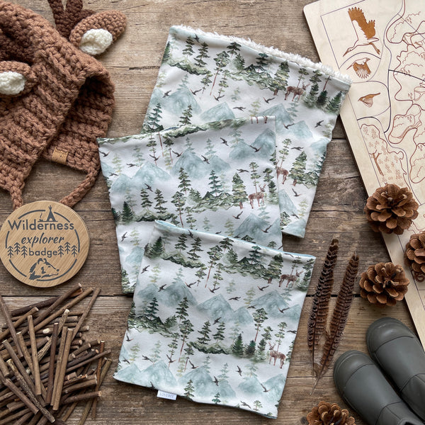 Stag Mountain Printed Snood