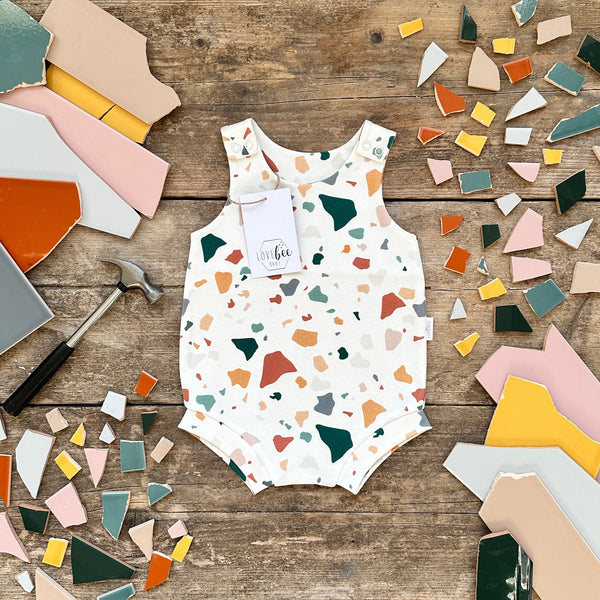Terrazzo Bloomer Rompers | Ready To Post