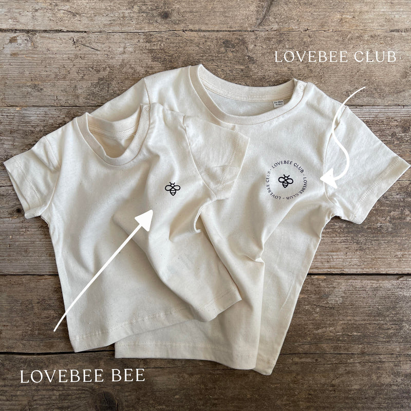 Lovebee Sweatshirt | Natural Raw