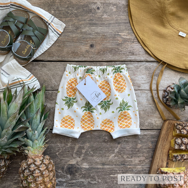Pineapple Shorts  | Ready To Post